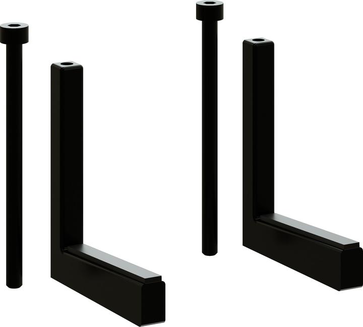 IB Connect SUPRA Befestigungsset schwarz für 5-30mm