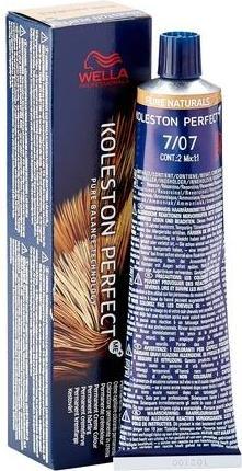 Actual product image Wella Koleston Perfect Me+ Pure Naturals (7/07 medium blonde natural-brown)