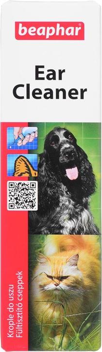 Immagine prodotto beaphar Detergente per le orecchie del gatto (animale) / gocce per cani (Cane, Gatto, 50 ml)