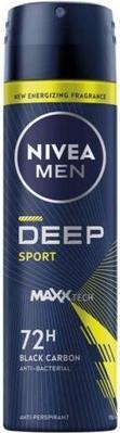 NIVEA Men Deep Sport Antitranspirant Spray 150ml (Spray, 150 ml)