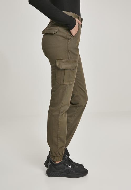 Actual product image Urban Classics Ladies High Waist Cargo Pants (29)