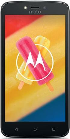 Motorola Moto C Plus (16 Go, Noir étoilé, 5", Double SIM hybride, 8 Mpx, 4G)