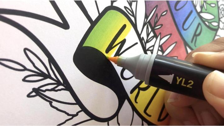 Actual product image Chameleon Brushpens (Multicoloured, 22 x)