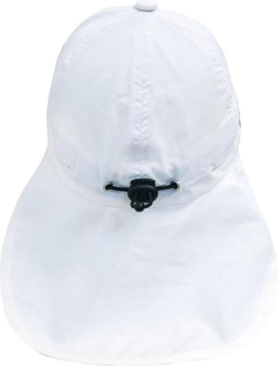 Produktbild IQ-UV UV Schutz Cap Bites mit Nackenschutz Kinder, weiss (1 Stk) (Sonnencreme, SPF 50+)