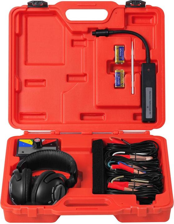 Produktbild MSW Motor Stethoskop Kit Mechaniker Stethoskop Koben Lager Getriebe 6 Kanäle