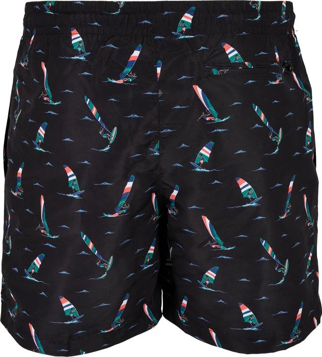 Actual product image Urban Classics Pattern Swim Shorts (S)