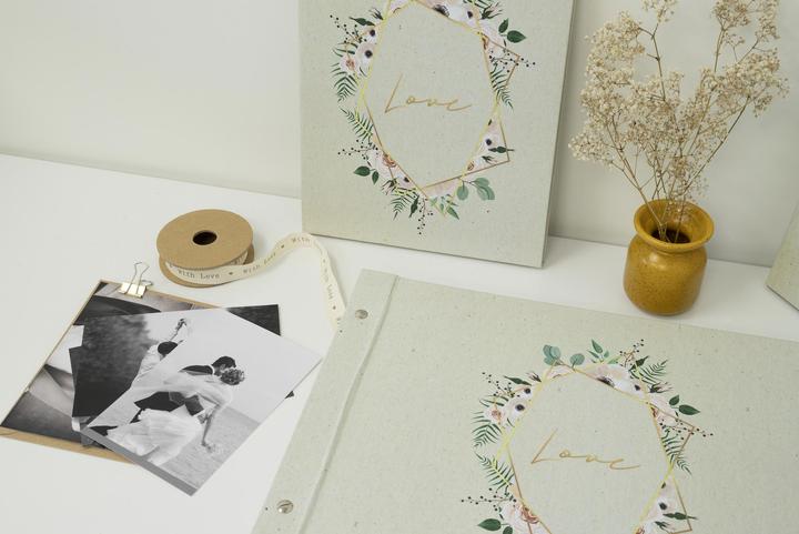 Image du produit Exacompta Album photos à vis 40 pages blanches - Format 37x29cm - CHAMPÊTRE - Visuel (37 x 29 cm)