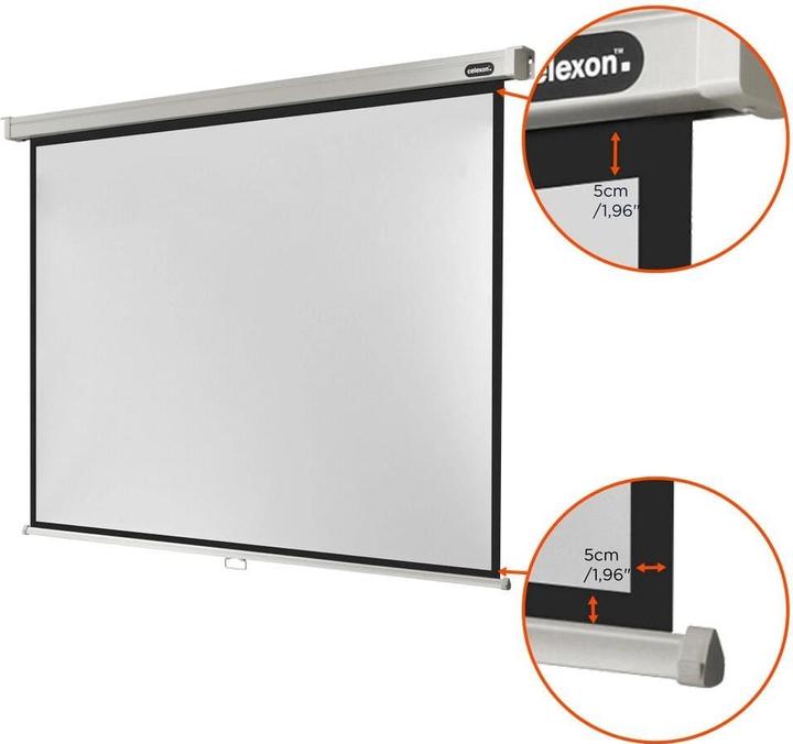 Actual product image Celexon Rollo Professional, Canvas, 4:3 (142.91", 4:3)