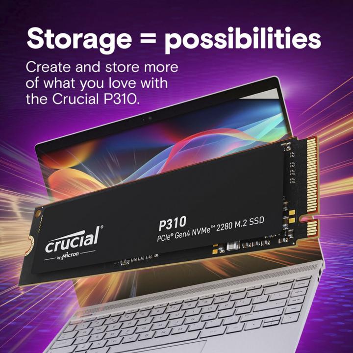 Productafbeelding Crucial P310 (2000 GB, M.2 2280)