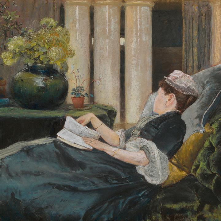 Produktbild Reading Women 2024 (30 x 30 cm, Harter Einband, Deutsch, Niederländisch, Tschechisch, Polnisch, Französisch, Spanisch, Italienisch, Englisch)