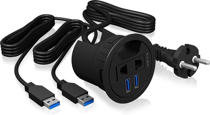 Immagine prodotto Icy Box IB-HUB2201 (USB-A, 2 porte)