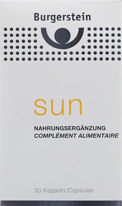 Produktbild Burgerstein Sun (30 Stück, Kapseln, 23 g)