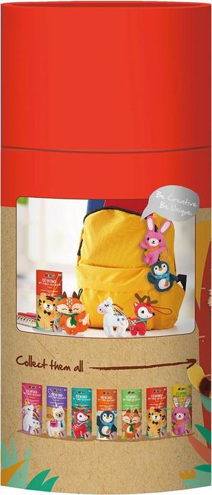 Actual product image Avenir Sewing Set Keychain Tiger