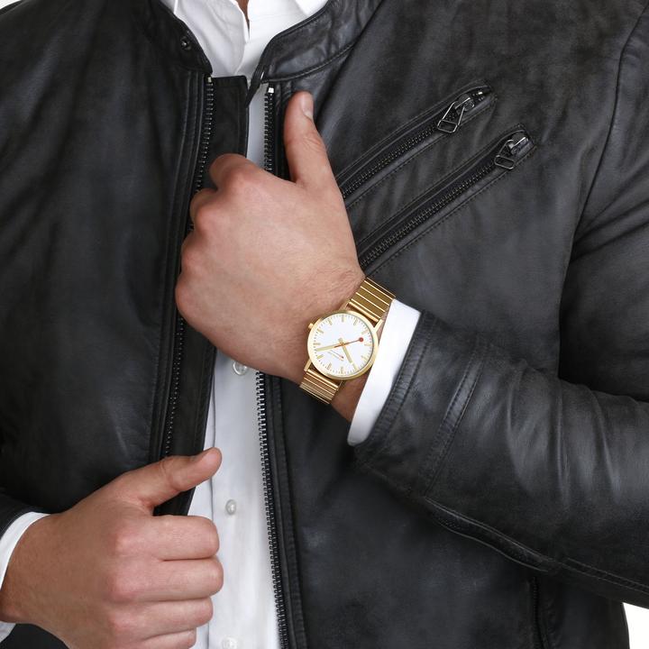 Produktbild Mondaine Classic - Modern (Analoguhr, 40 mm)