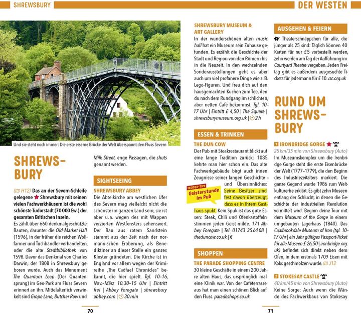 Produktbild Reiseführer England (Deutsch, Kathrin Singer, Michael Pohl, 2022)