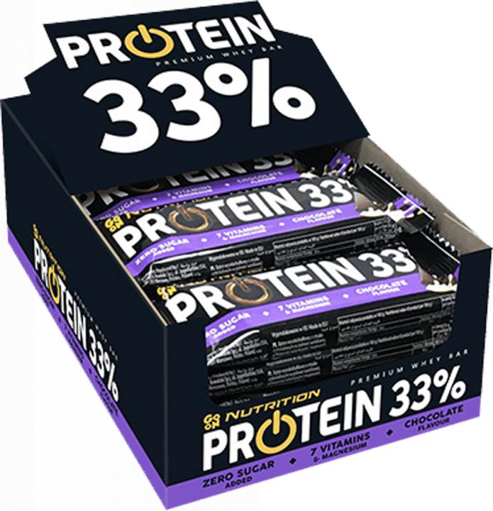 Image du produit Go On Nutrition Barre protéinée 33 (Chocolat, 1 pcs, 1400 g)