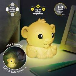 Produktbild Paladone Products Disney Squishy Glo Silikon-Leuchte König der Löwen Simba 15 cm