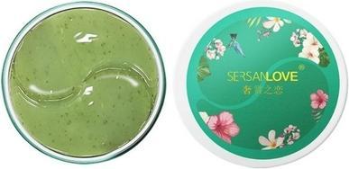 Sersanlove Eye Gel Mask Hydrogel Eye Patches Green Tea 60Pcs.