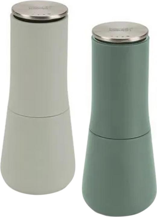 Actual product image Joseph Joseph Milltop Sage salt and pepper mill 2-pcs, 16.9x7x7 cm (Salt, Pepper)