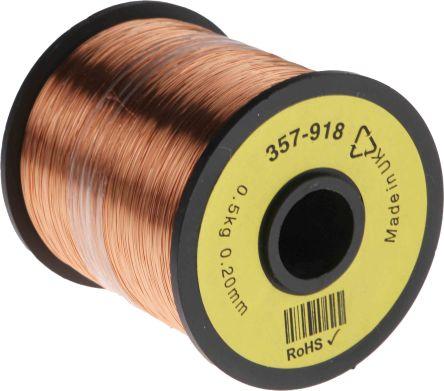 Image du produit Rs Pro FIL CUIVRE 0.2 MM (1600 m)