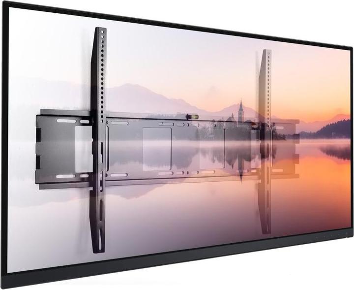 Actual product image Techly Wall mount for LCD TV LED 139.7-254cm 55-100inch fix black (Wall, 100", 150 kg)