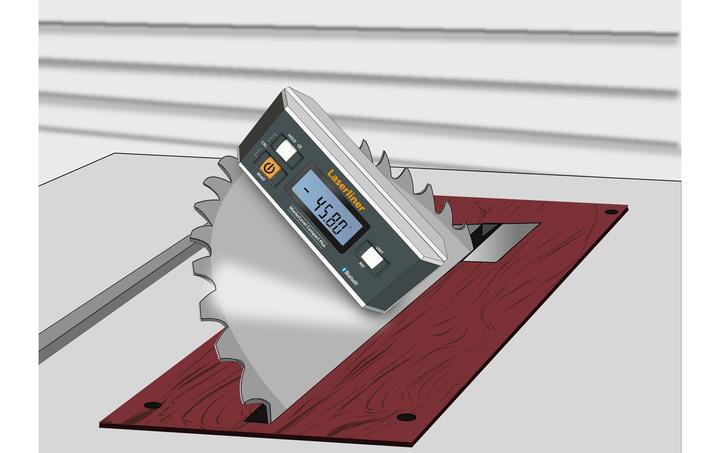 Image du produit Laserliner Niveau à bulle électronique numérique au format compact interface ooth (3 cm)