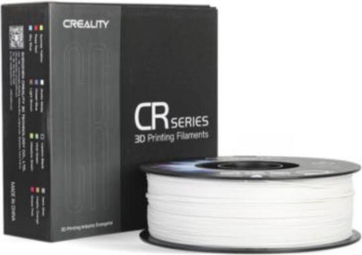 Actual product image Creality Filament ABS, White, 1.75 mm, 1 kg (ABS, 1.75 mm, 1000 g, White)
