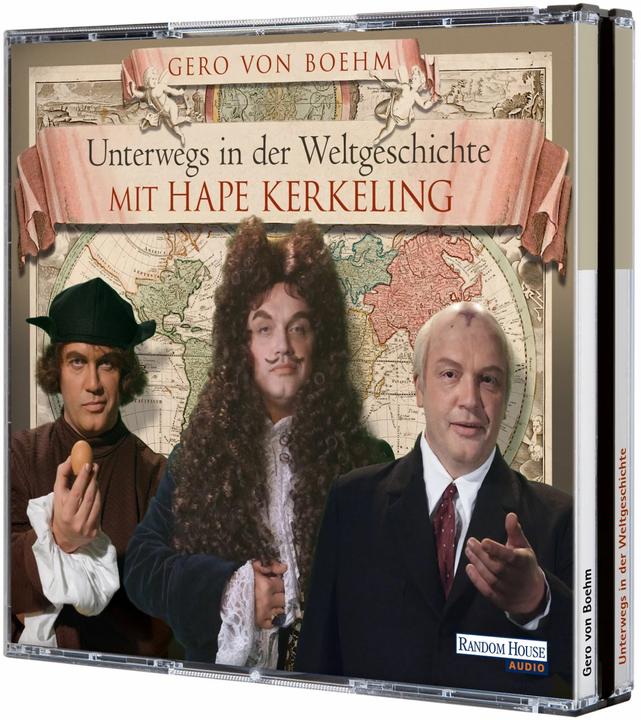 Produktbild Unterwegs in der Weltgeschichte mit (Gero von Boehm, Hape Kerkeling, Deutsch)