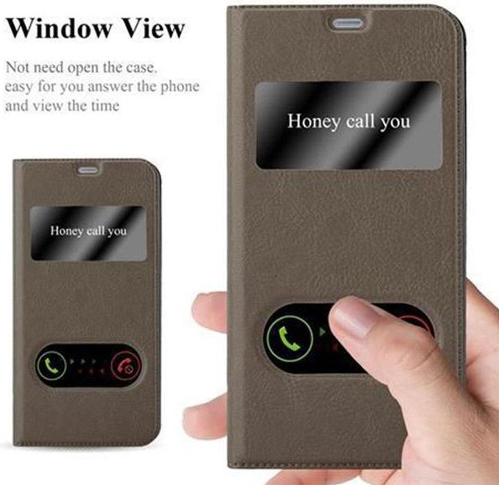 Produktbild Cadorabo Book mit View Doppelfenster Cover (LG G6)