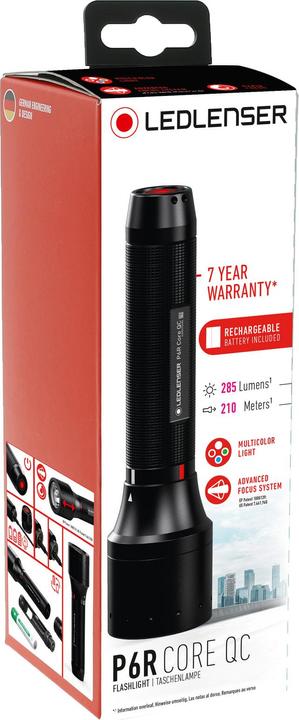 Produktbild Ledlenser P6R Core QC (15.70 cm, 270 lm)