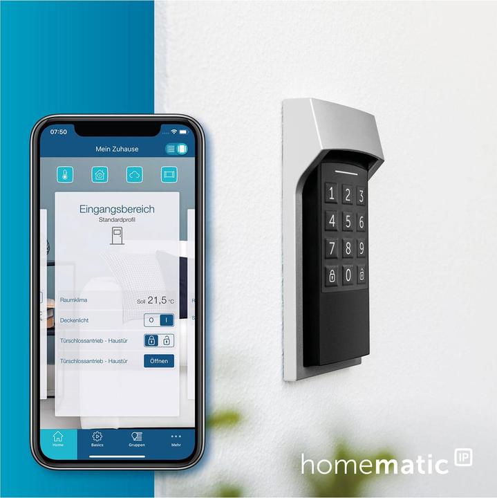 Produktbild Homematic IP Keypad HmIP-WKP (Elektronische Zahlenkombination)