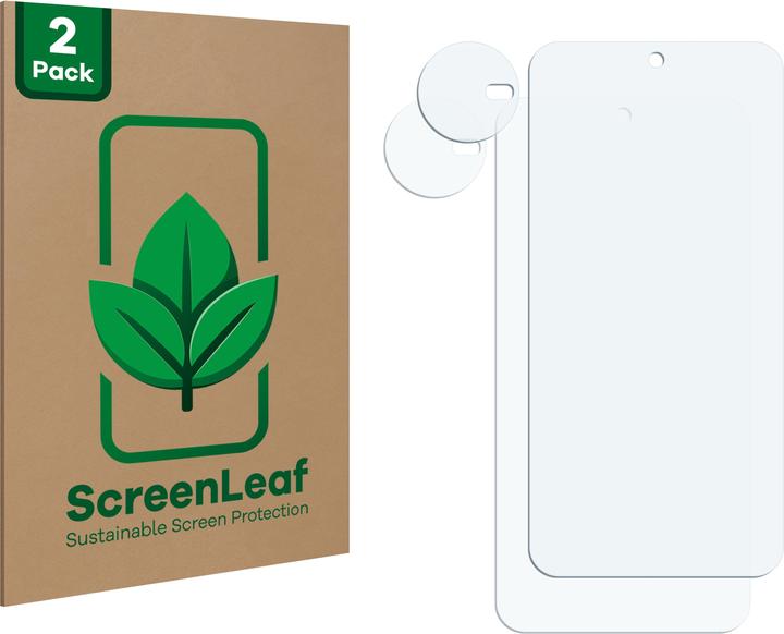 Image du produit ScreenLeaf Film de protection durable Protection d'écran Film clair transparent (2 pièce(s), Gigaset GX4)
