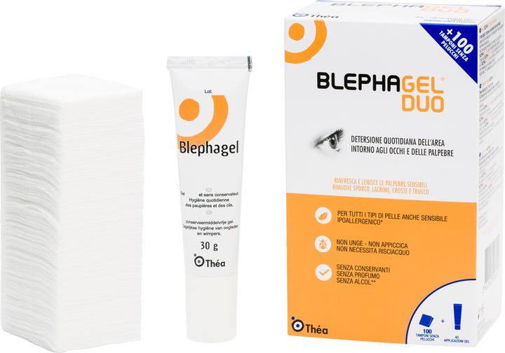 Actual product image Théa Blephagel Duo (Gel, Day)