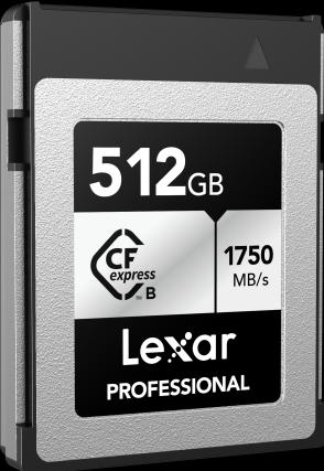 Produktbild Lexar Pro Silver Series (512 GB, CFexpress Typ B)