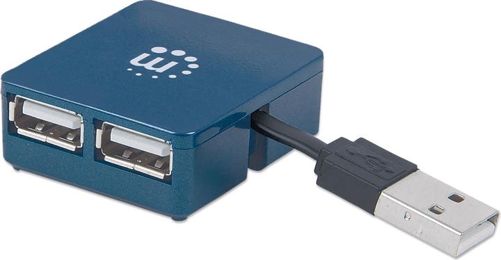 Manhattan 4 Port USB 2.0 Hub (USB-A, 4 Ports)
