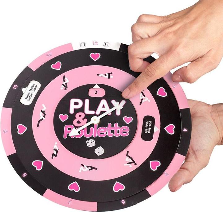Secret play SECRETPLAY PLAY & ROULETTE - W?RFEL- & ROULETTESPIEL (ES/PT/EN/FR) (Würfelspiel, Portugiesisch, Englisch, Französisch, Niederländisch, Spanisch)