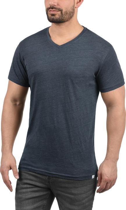 Immagine prodotto Solid Bedo T-Shirt A Maniche Corte Maglietta Da Uomo Con Collo A V In Cotone 100% (3XL)