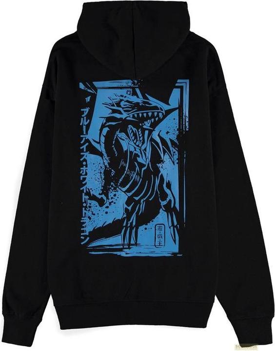 Actual product image Difuzed Yu-Gi-Oh! Felpa Cappuccio (L) Man: Blue-Eyes White Dragon (L)