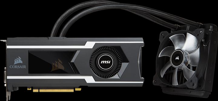 Actual product image MSI GeForce GTX 1080 Ti SEA HAWK X (11 GB)