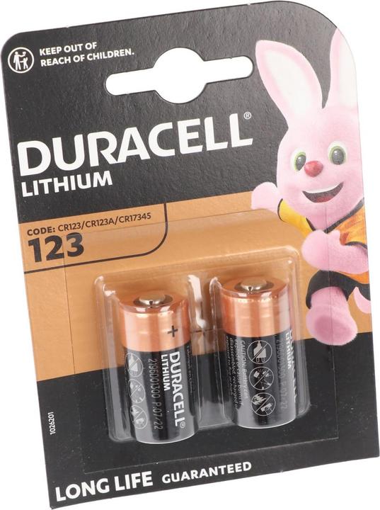 Image du produit Duracell High Power Lithium (2 pcs, CR123A, 1400 mAh)