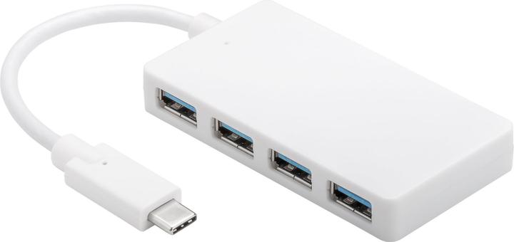 Actual product image Goobay 4-fold USB-C Multiport (USB-C, 4 Ports)