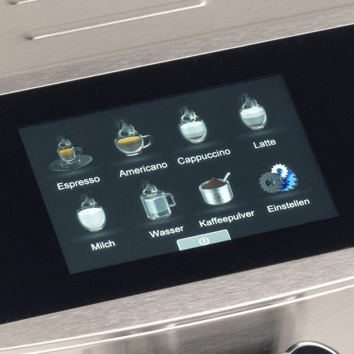 Produktbild Acopino Modena ONE TOUCH poliert INOX schwarz