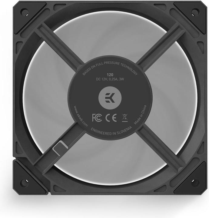Actual product image EKWB EK Loop Fan FPT 120 550-2300 bk 3831109900000 (120 mm, 1 x)