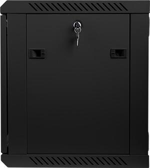 Produktbild Lanberg WF01-6409-10B Rack 9U Wandmontiertes Regal Schwarz (9 HE, 19 Zoll Rack)