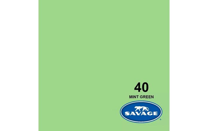 Produktbild Savage Hintergrundpapier minzgrün 1.35x11m (135 cm, 1100 cm)