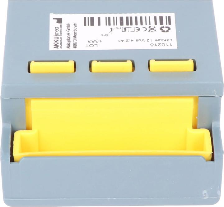Actual product image XCell Lithiumbatterie passend für Philips, Laerdal Heartstart Forerunner 2, 2+, M3863A (4200 mAh)
