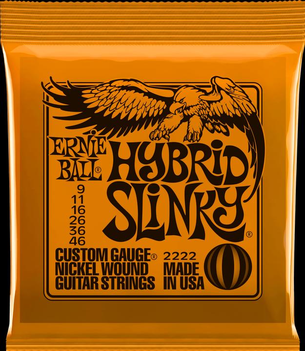 Ernie Ball Hybrid Slinky (6 x, E-Gitarre, 0.05")