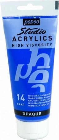 Produktbild Pebeo Studio Acrylics Feine Acrylfarben (Kobaltblau Imit, 100 ml)