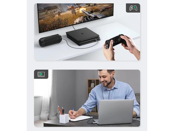 Produktbild Ugreen USB 2.0 auf Audio Adapter USB Soundkarte Stick (USB)