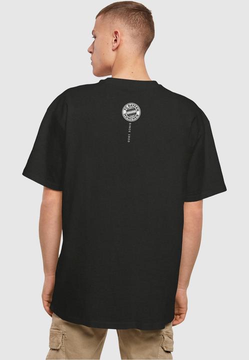 Actual product image FC Bayern München Logo Vertical Heavy Oversized Tee - 115359 (4XL)